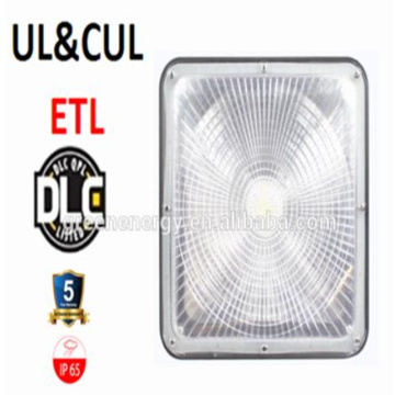 Super Bright Waterproof Outdoor IP65 LED Light 80w 9600lm Gas Station LED Canopy Light Fixtures